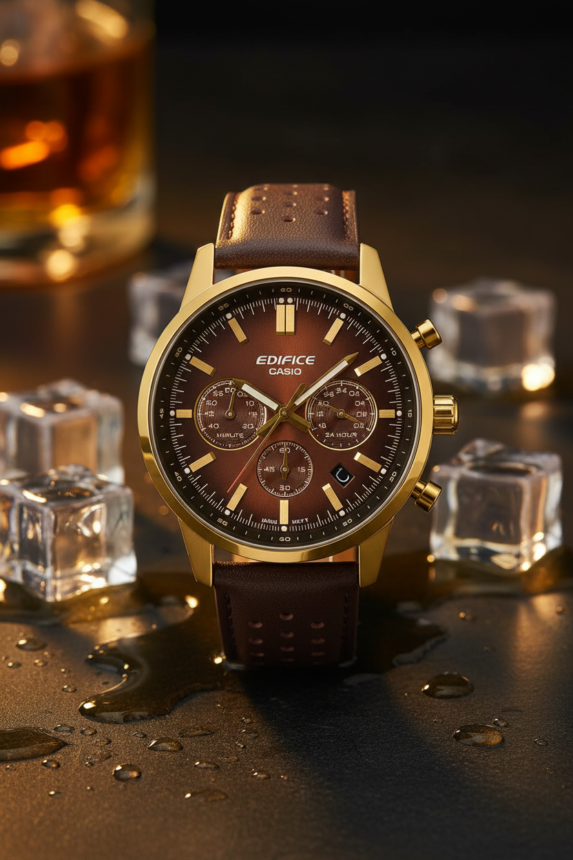 Reloj Casio Edifice EFR-575CL-5A Café