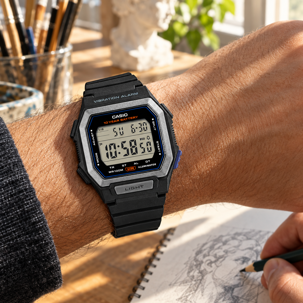 Reloj Casio W-738H-1AV Negro