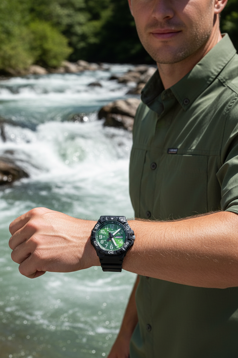 Reloj Casio MRW-210H-3BV Verde