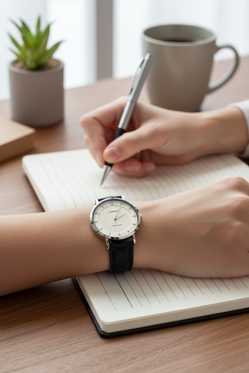 Reloj Casio LTP-VT04L-7A2 Blanco