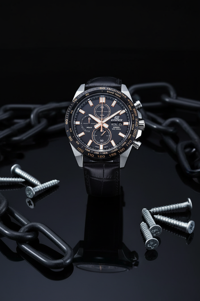 Reloj Casio Edifice EFR-574BL-1AVU Negro
