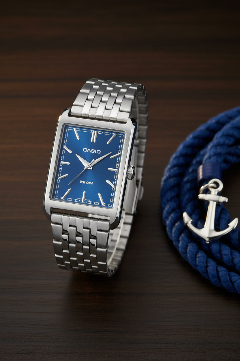 Reloj Casio MTP-B215D-2AV Azul