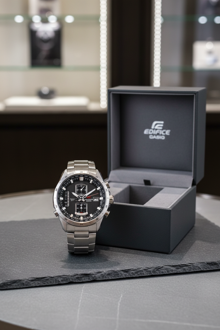 Reloj Casio Edifice EQW-A1110D-1A Negro