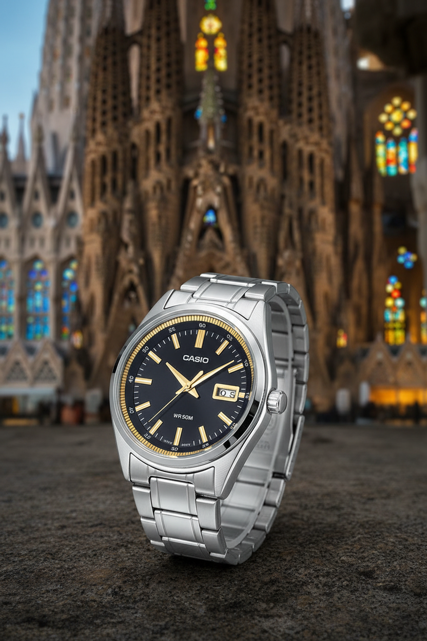 Reloj Casio MTP-B180D-1A2V Negro