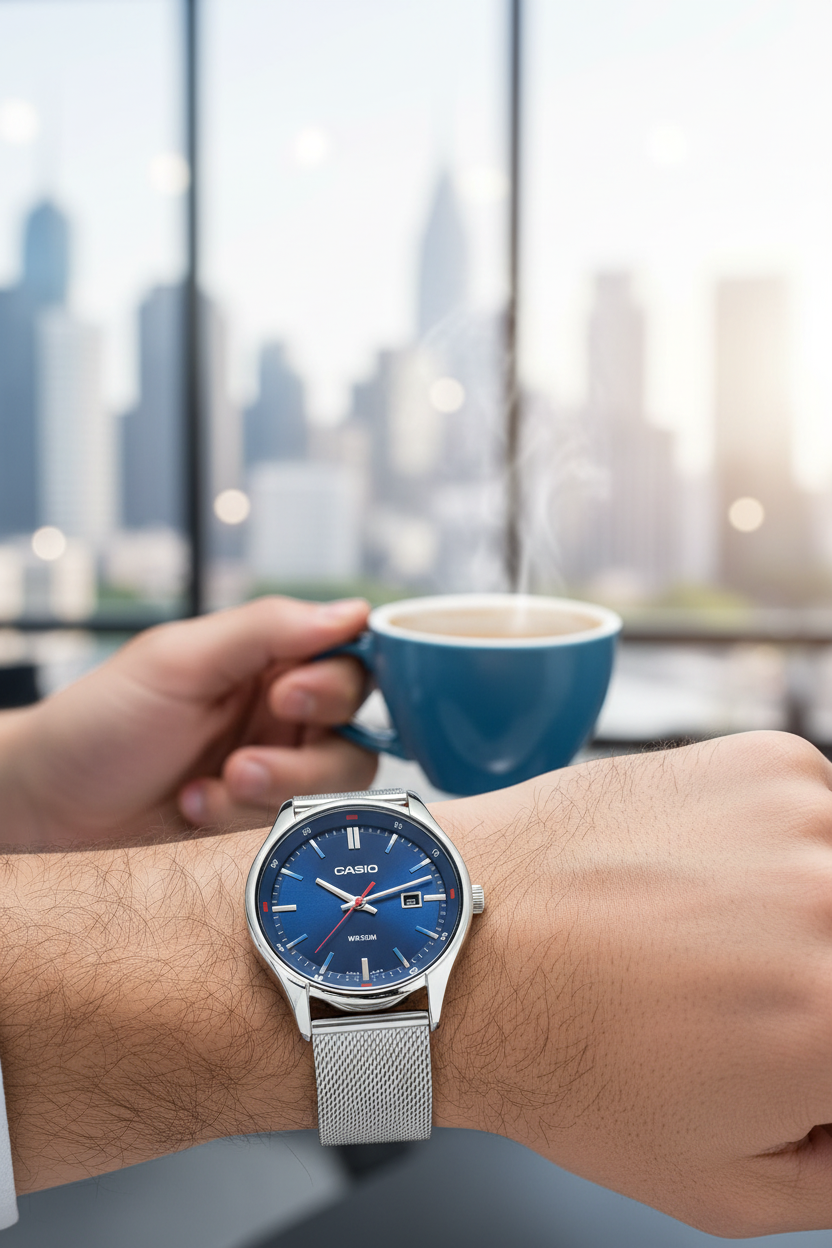 Reloj Casio MTP-E710M-2AV Azul