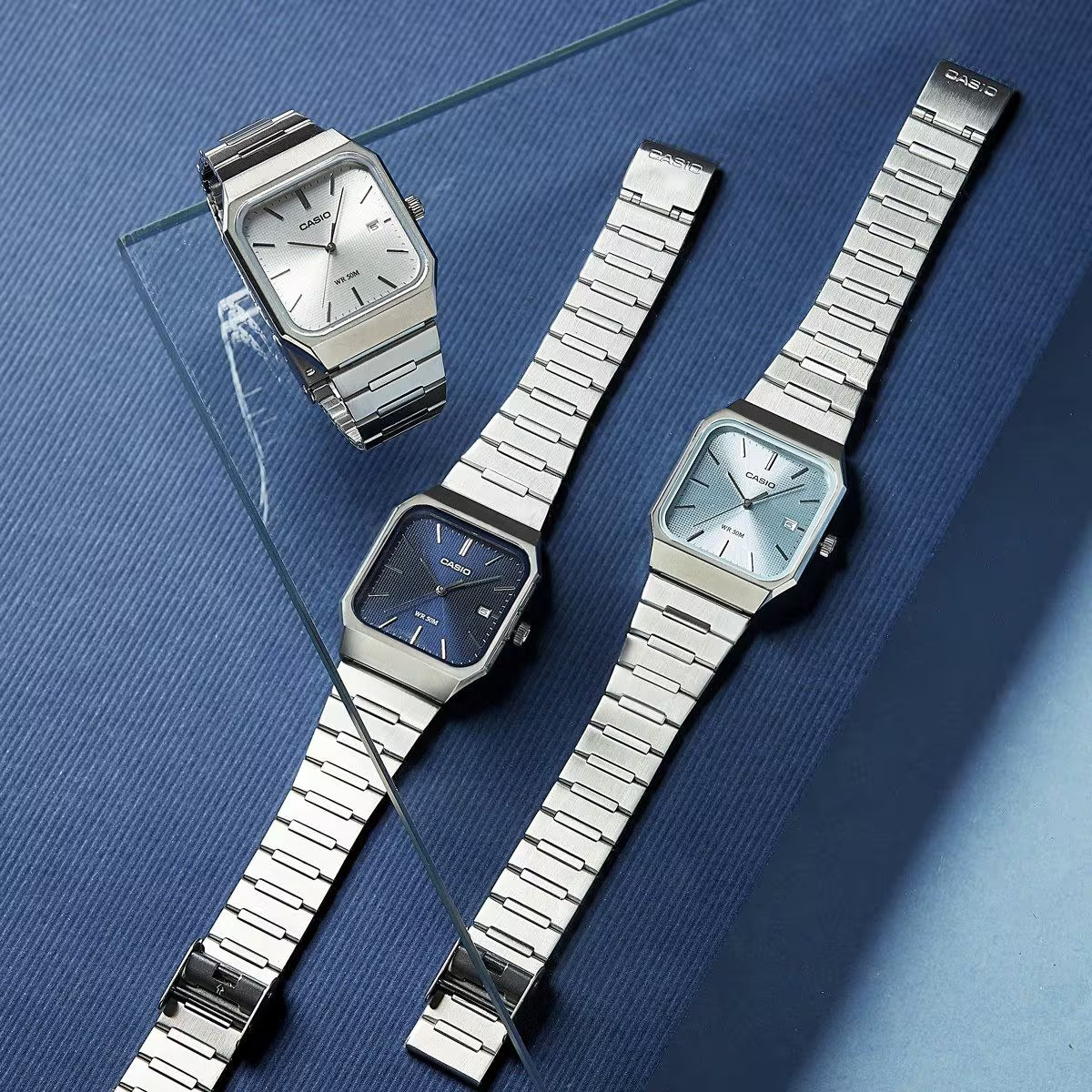 Reloj Casio MTP-B185D-2A2V Azul