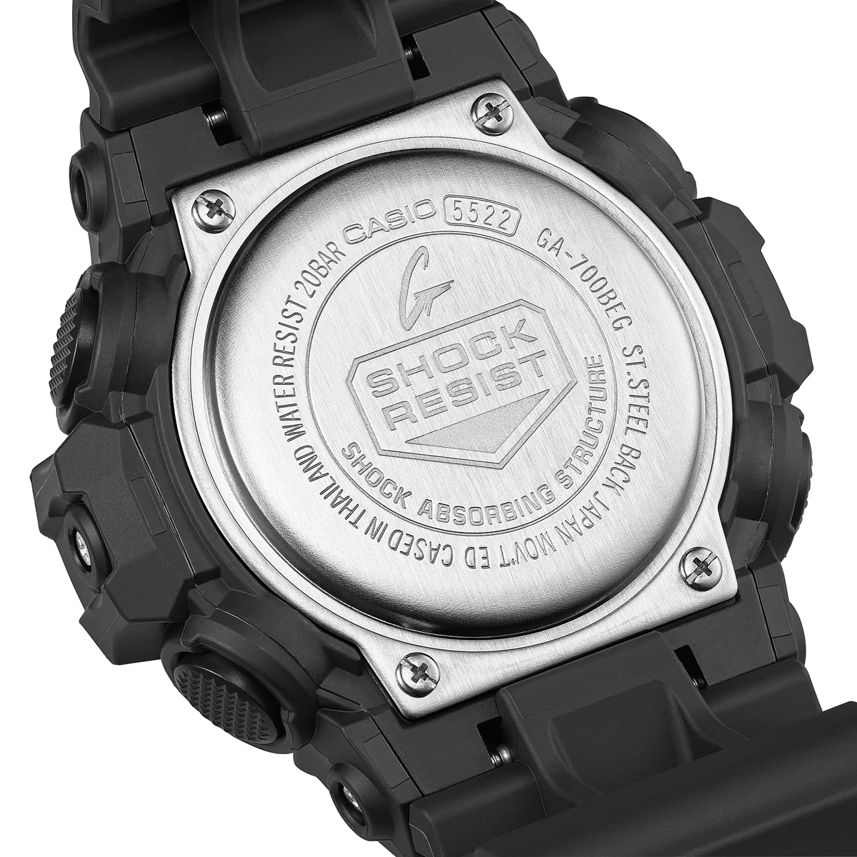 Reloj Casio G-Shock GA-700BEG-1A Negro