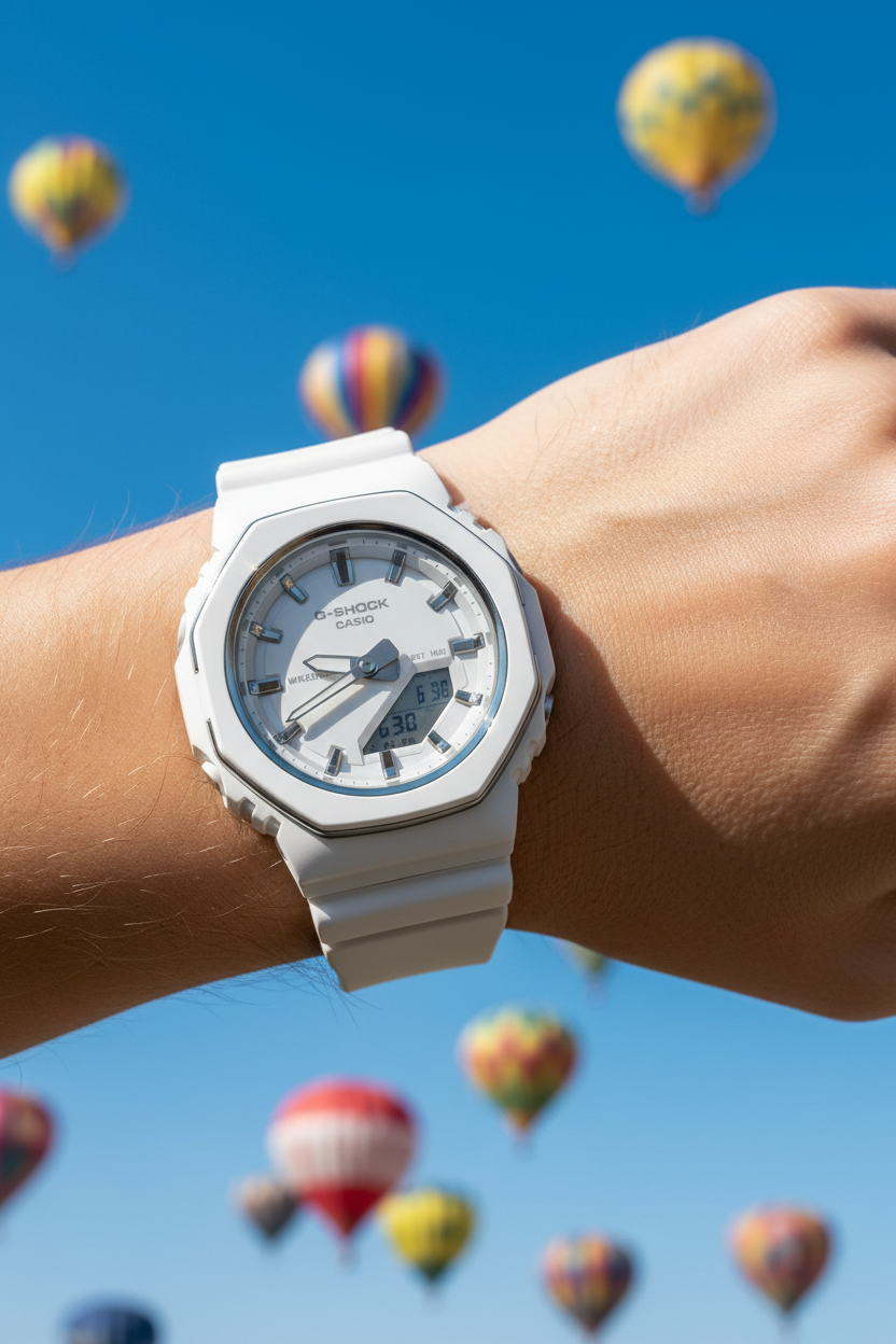 Reloj Casio G-Shock GMA-P2110-7A Blanco