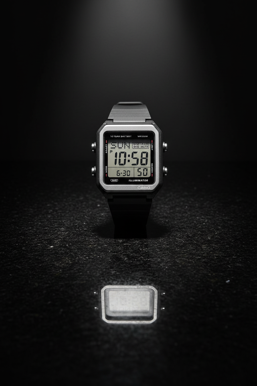 Reloj Casio W-221H-1AV Negro