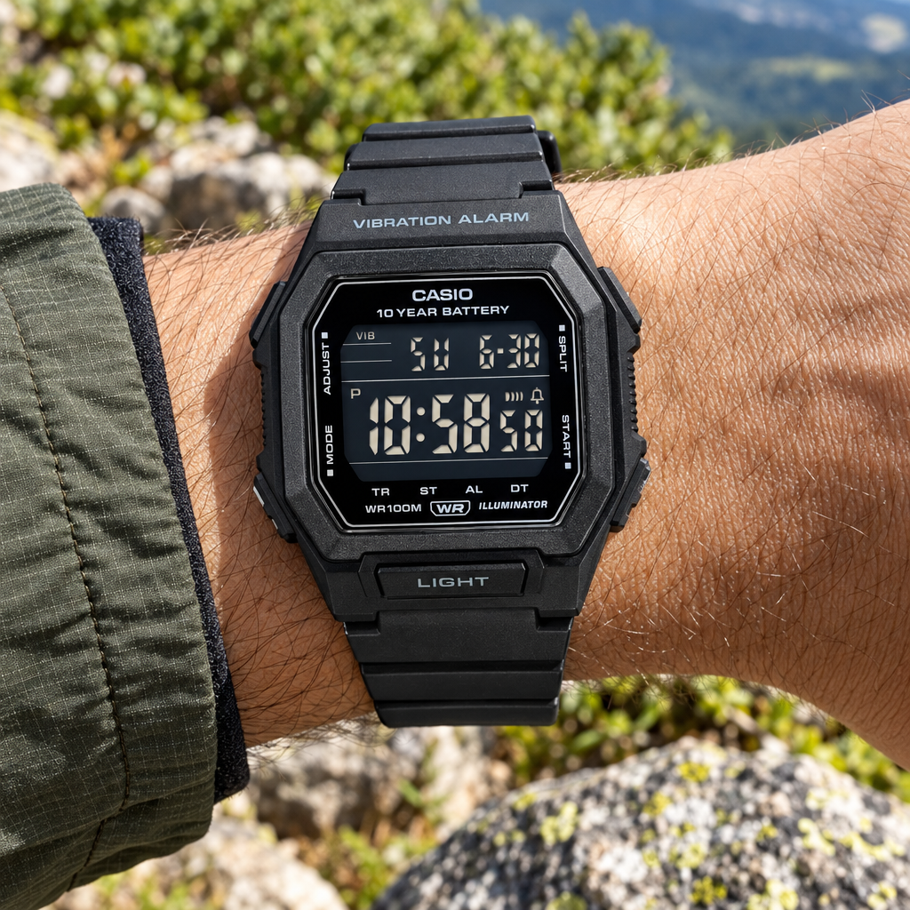 Reloj Casio W-738H-1BV Negro