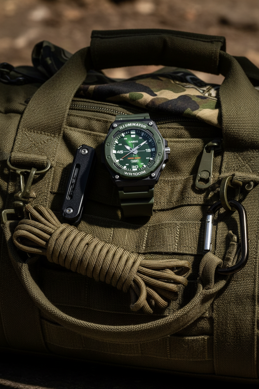 Reloj Casio MW-620H-3AV Verde