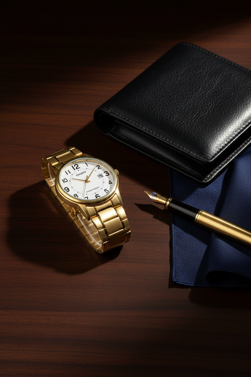 Reloj Casio MTP-V002G-7B2U Dorado