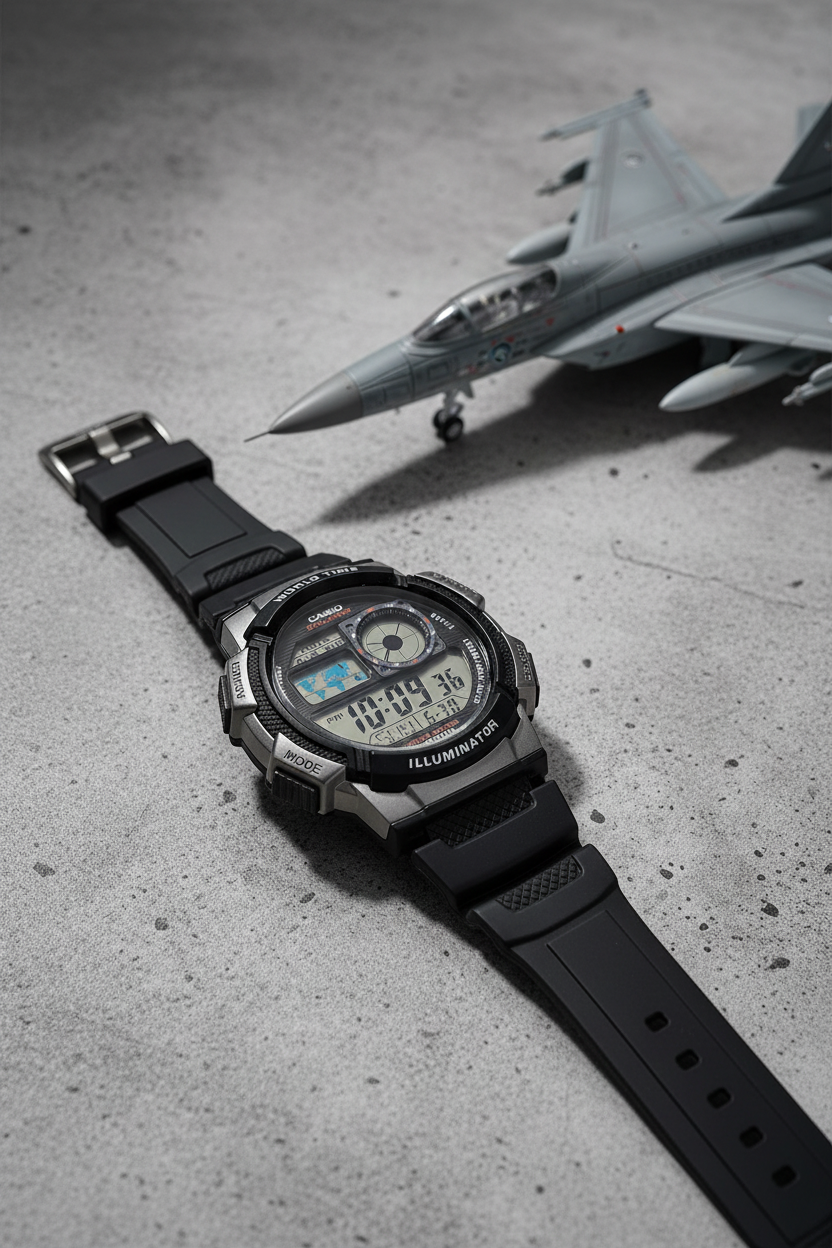 Reloj Casio AE-1000W-1BV Gris