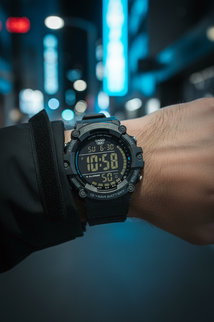 Reloj Casio AE-1500WH-8BV Gris