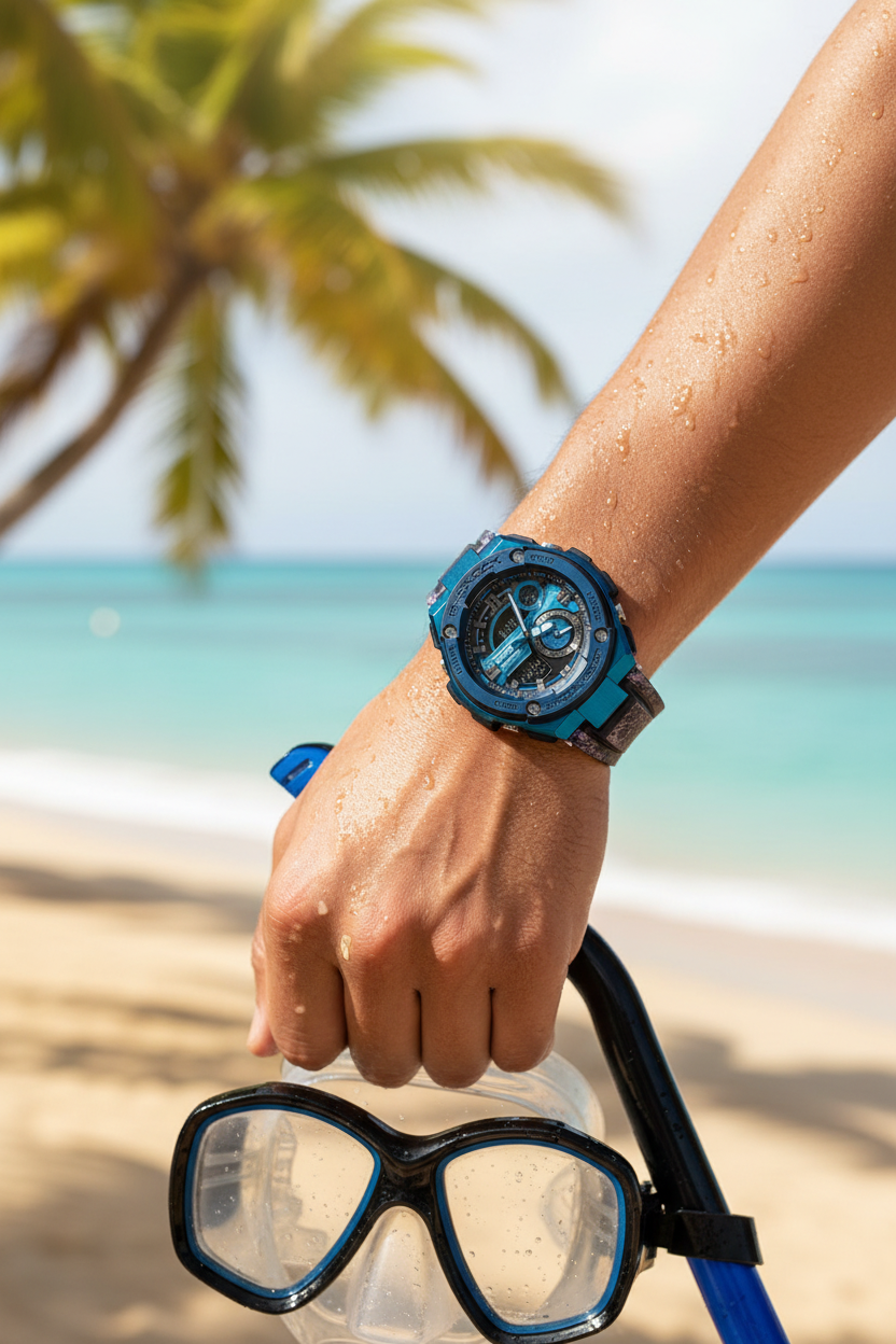 Reloj Casio G-Shock GST-200CP-2A Azul