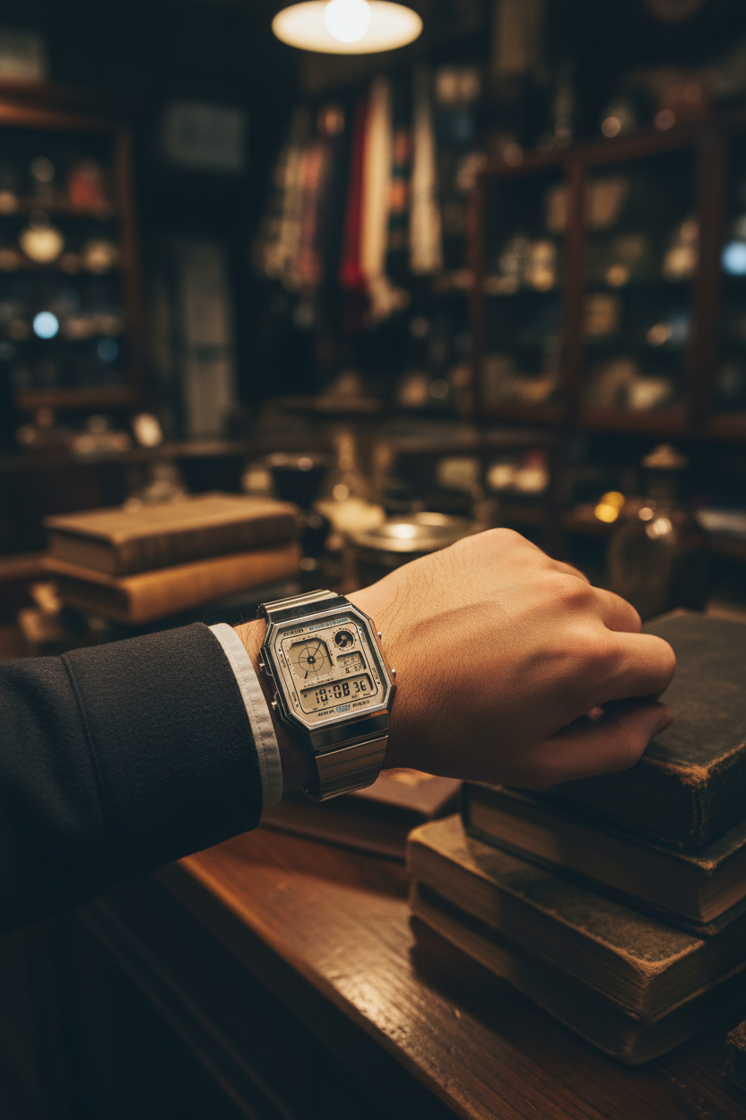 Reloj Casio Vintage A130WE-7A Plateado