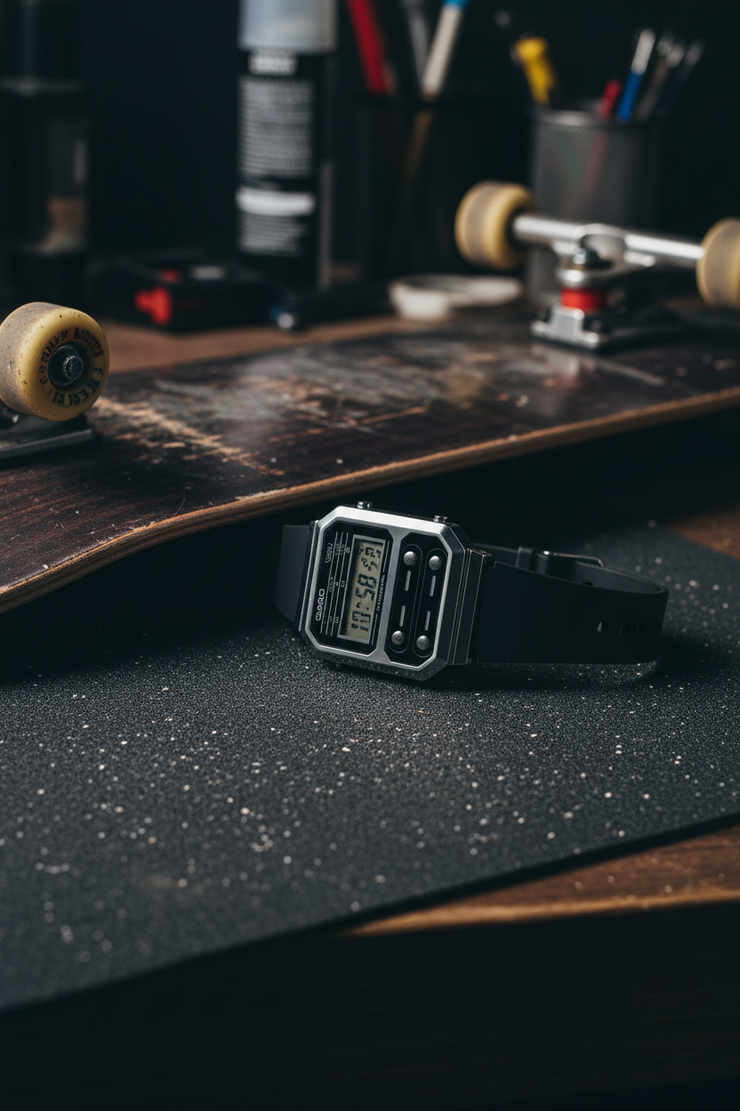 Reloj Casio Vintage A100WEF-1A Negro