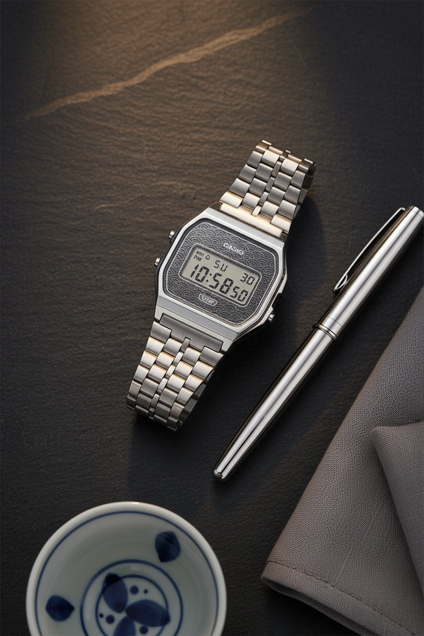 Reloj Casio Vintage A159WEVJ-7 Gris