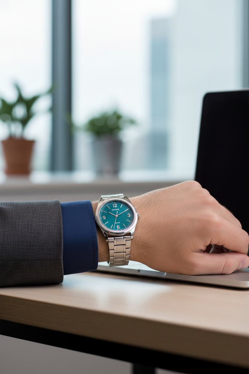 Reloj Casio MTP-B210D-2A1V Azul