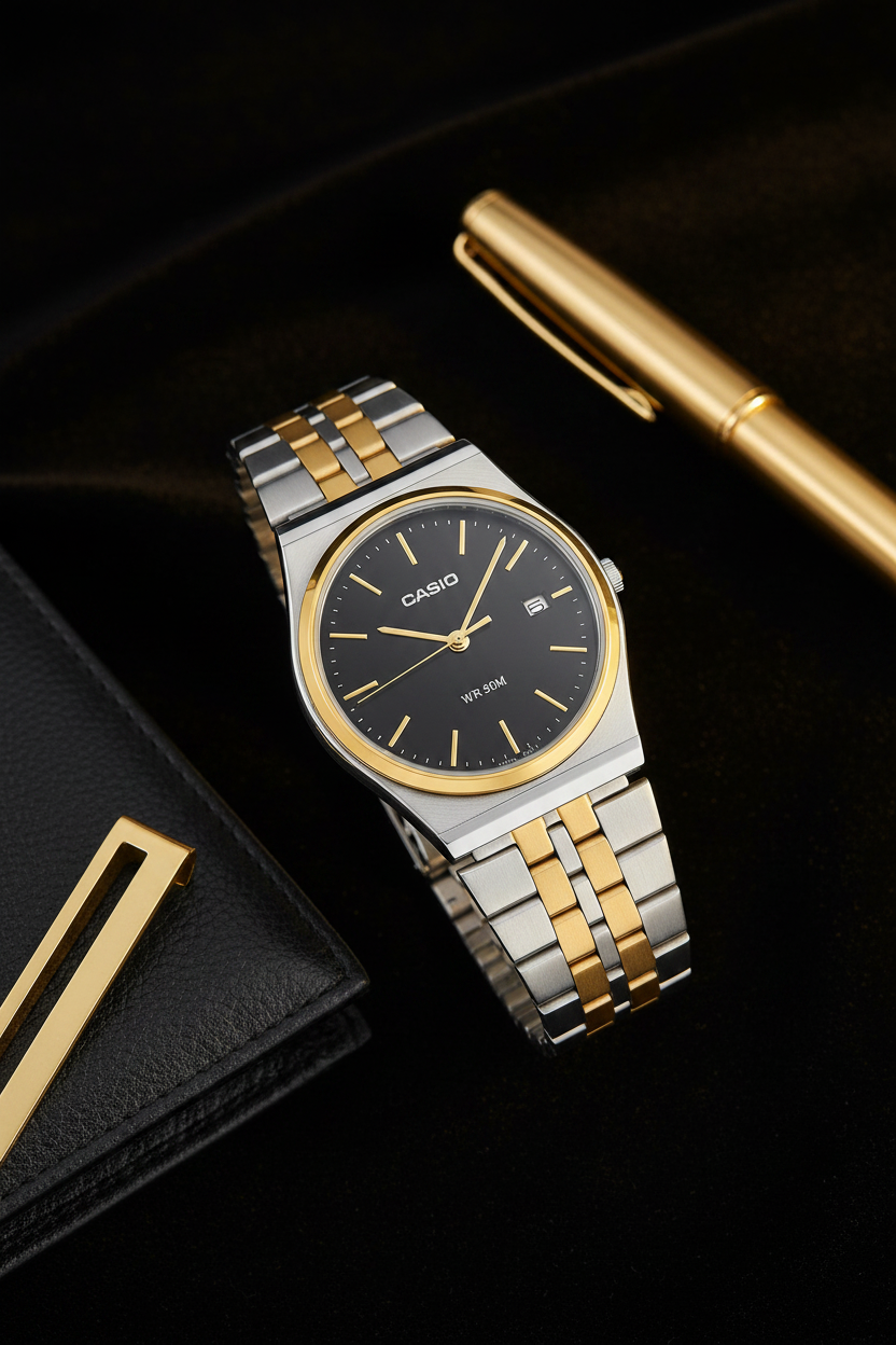Reloj Casio MTP-B145SG-1AV Negro