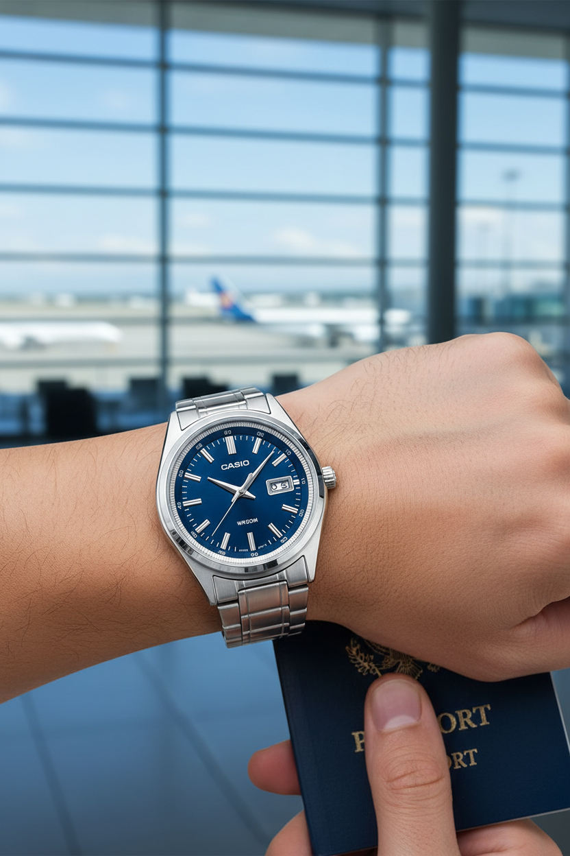 Reloj Casio MTP-B180D-2AV Azul