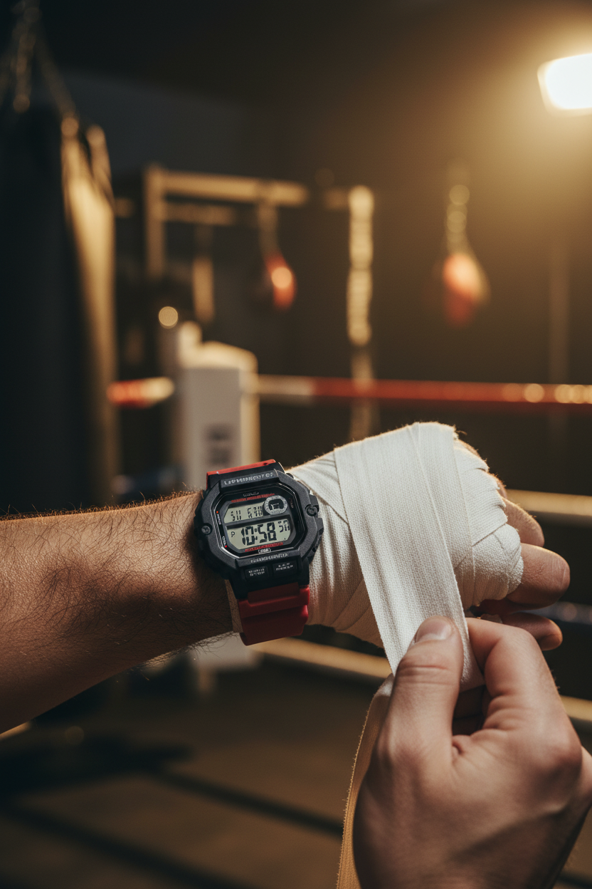 Reloj Casio WS-1400H-4AV Rojo