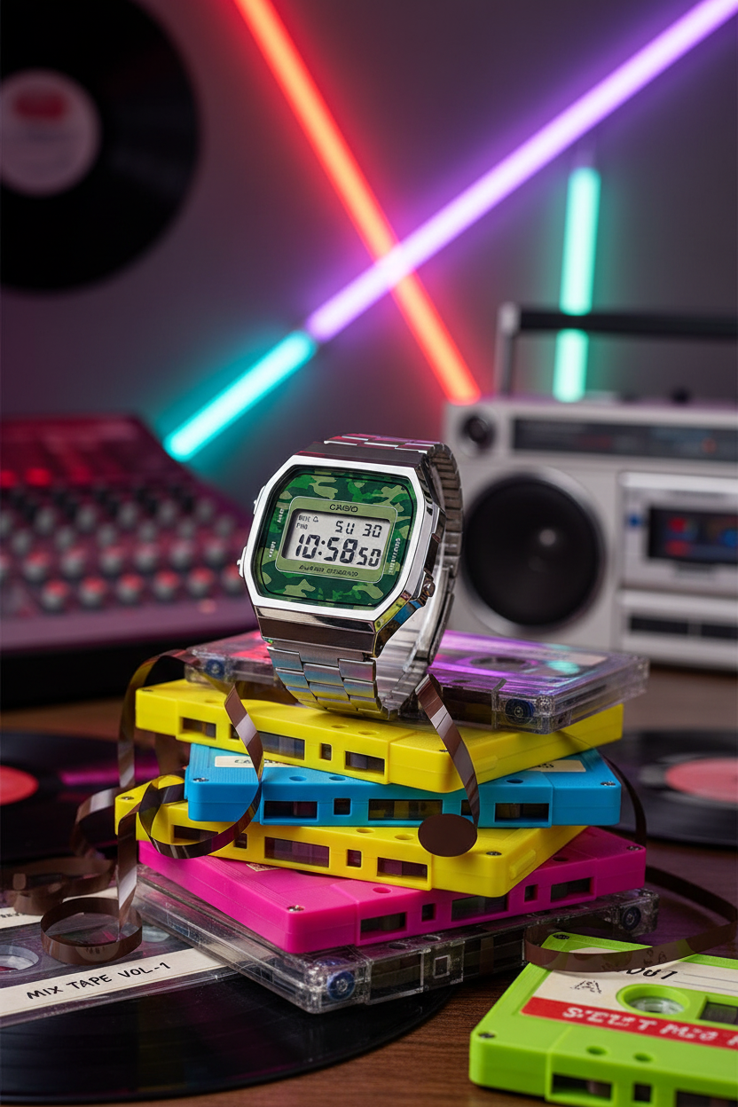 Reloj Casio Vintage A168WEC-3 Plateado