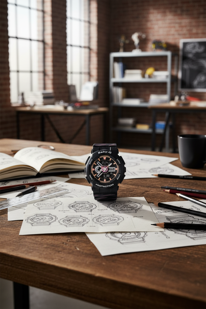 Reloj Casio Baby-G BA-110CH-1A Negro