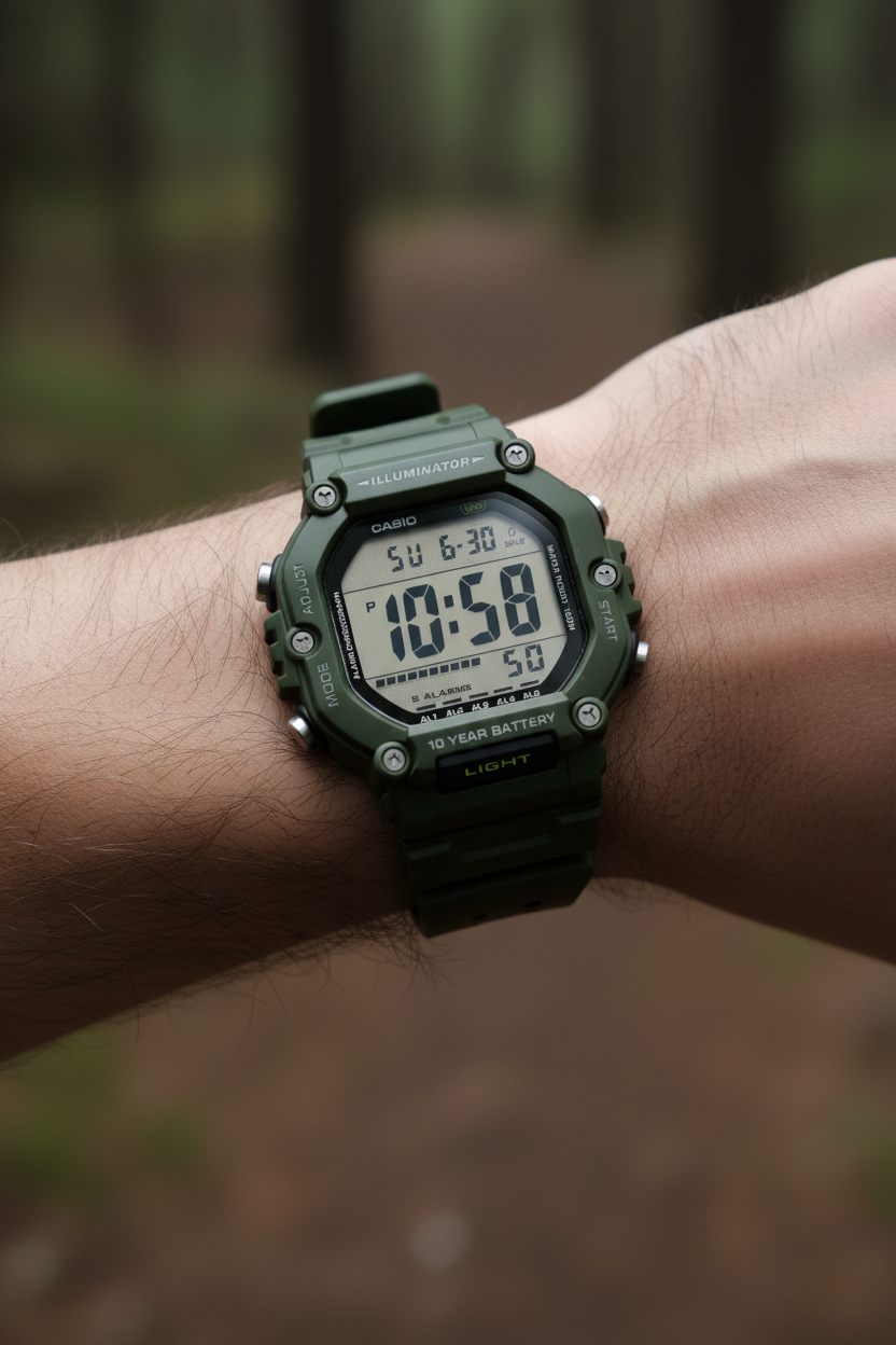 Reloj Casio AE-1600HX-3AV Verde