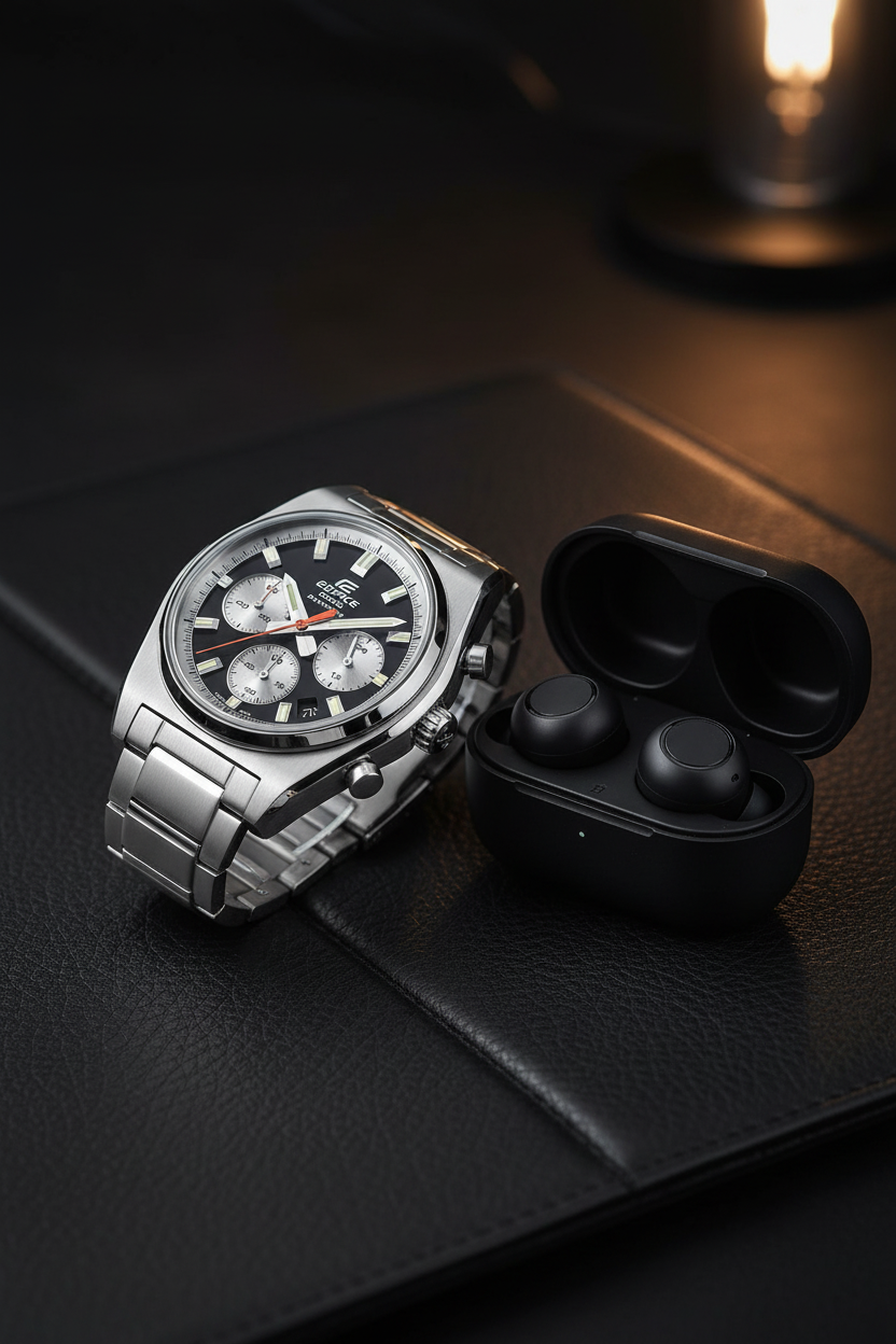 Reloj Casio Edifice EFB-730D-1AVU Negro