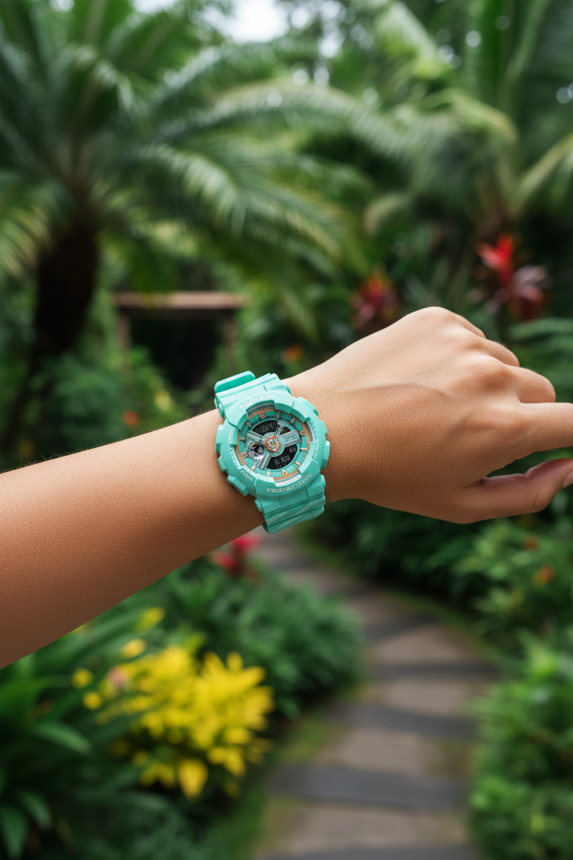 Reloj Casio Baby-G BA-110CH-3A Verde