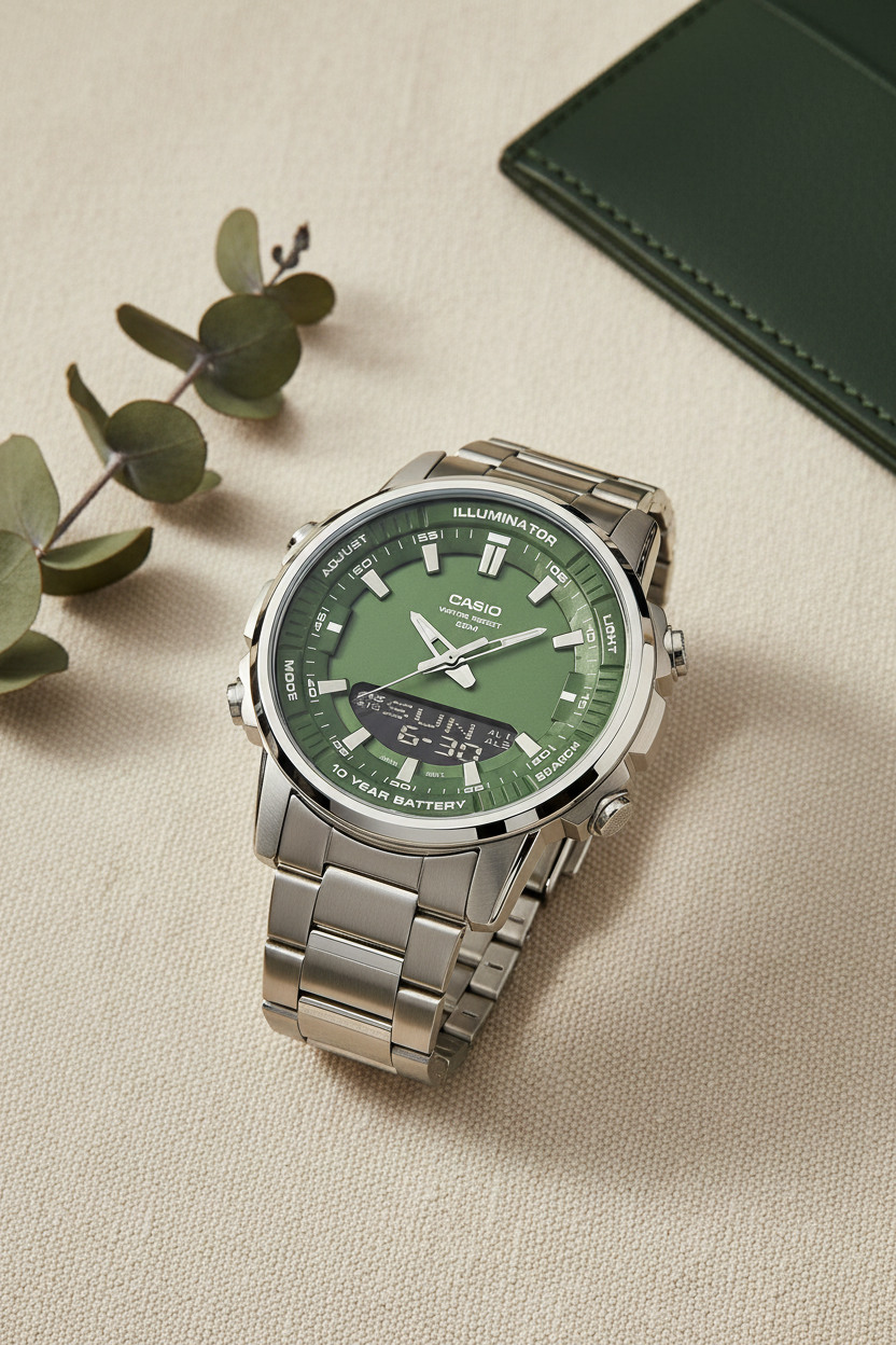 Reloj Casio AMW-880D-3AV Verde
