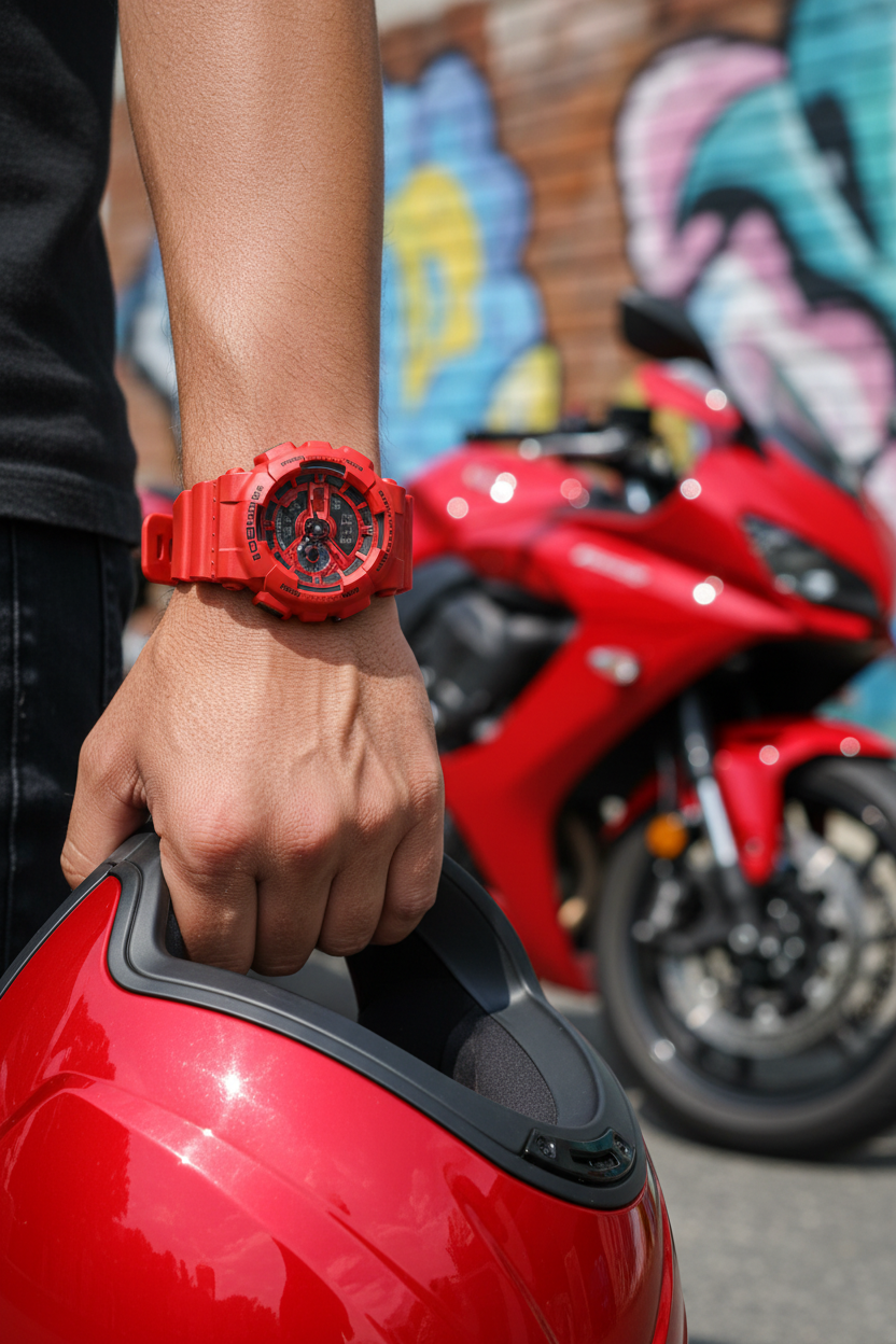 Reloj Casio G-Shock GA-110RRB-4A Rojo