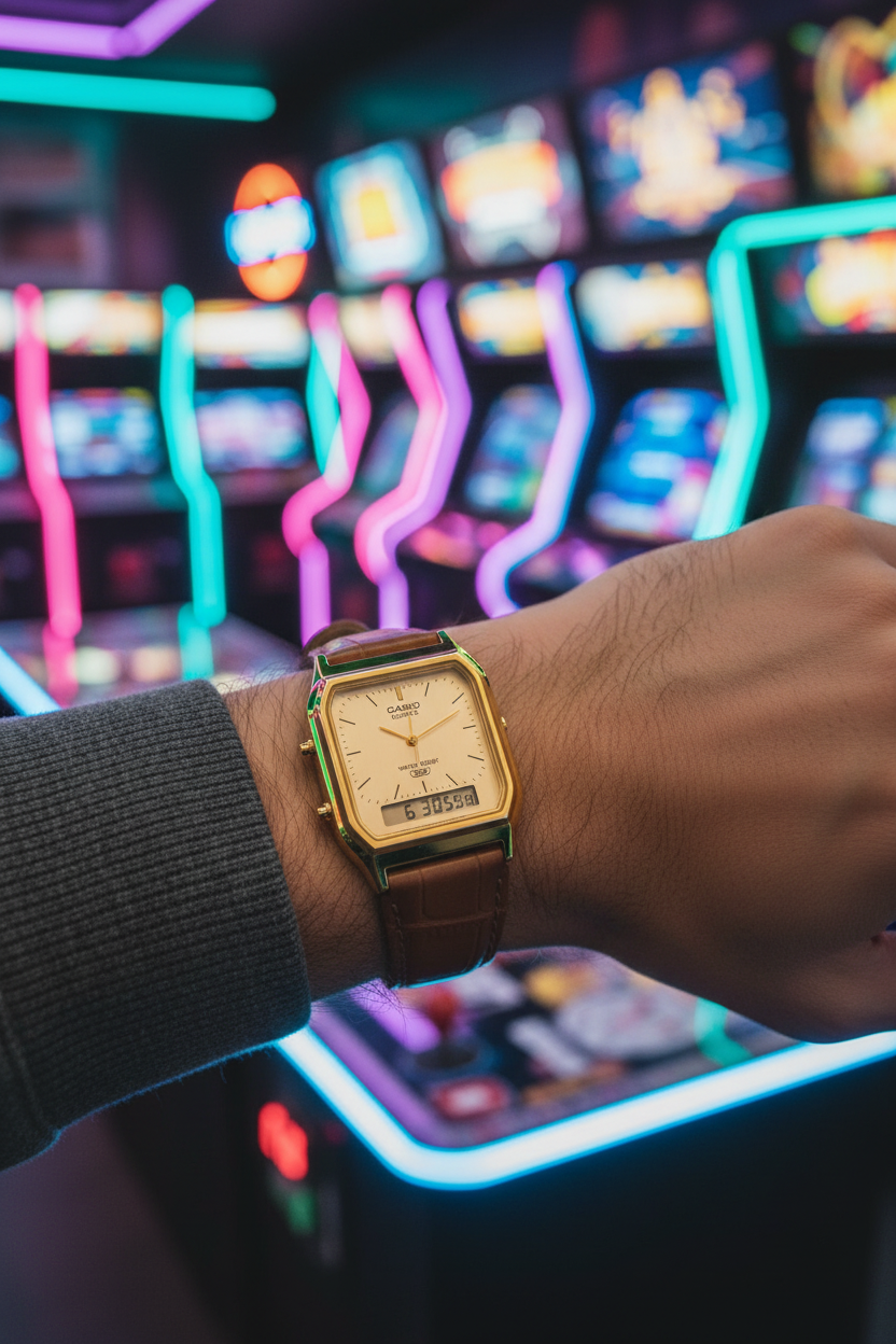 Reloj Casio Vintage AQ-230EGL-9A Amarillo