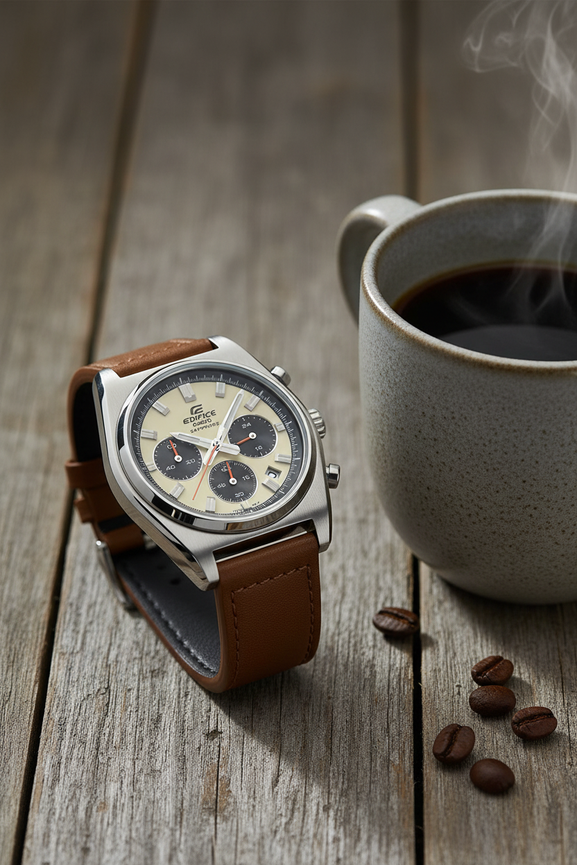 Reloj Casio Edifice EFB-730L-7AVU Café
