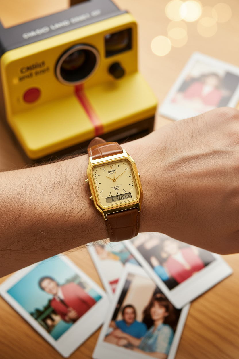 Reloj Casio Vintage AQ-230EGL-9A Amarillo
