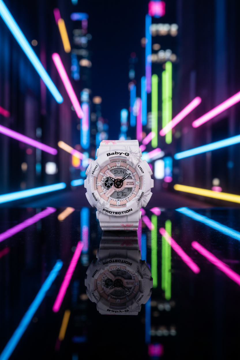 Reloj Casio Baby-G BA-110CF-7A Blanco