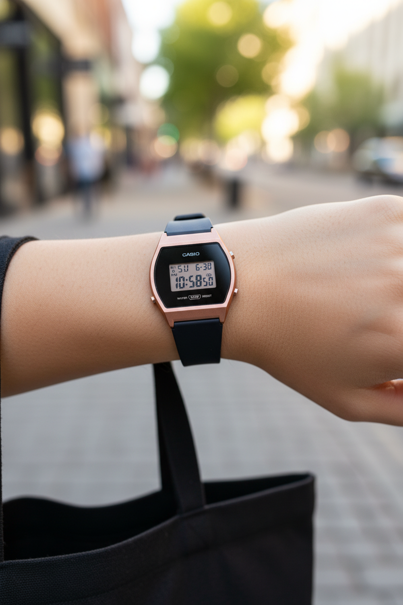 Reloj Casio LW-204-1A Negro