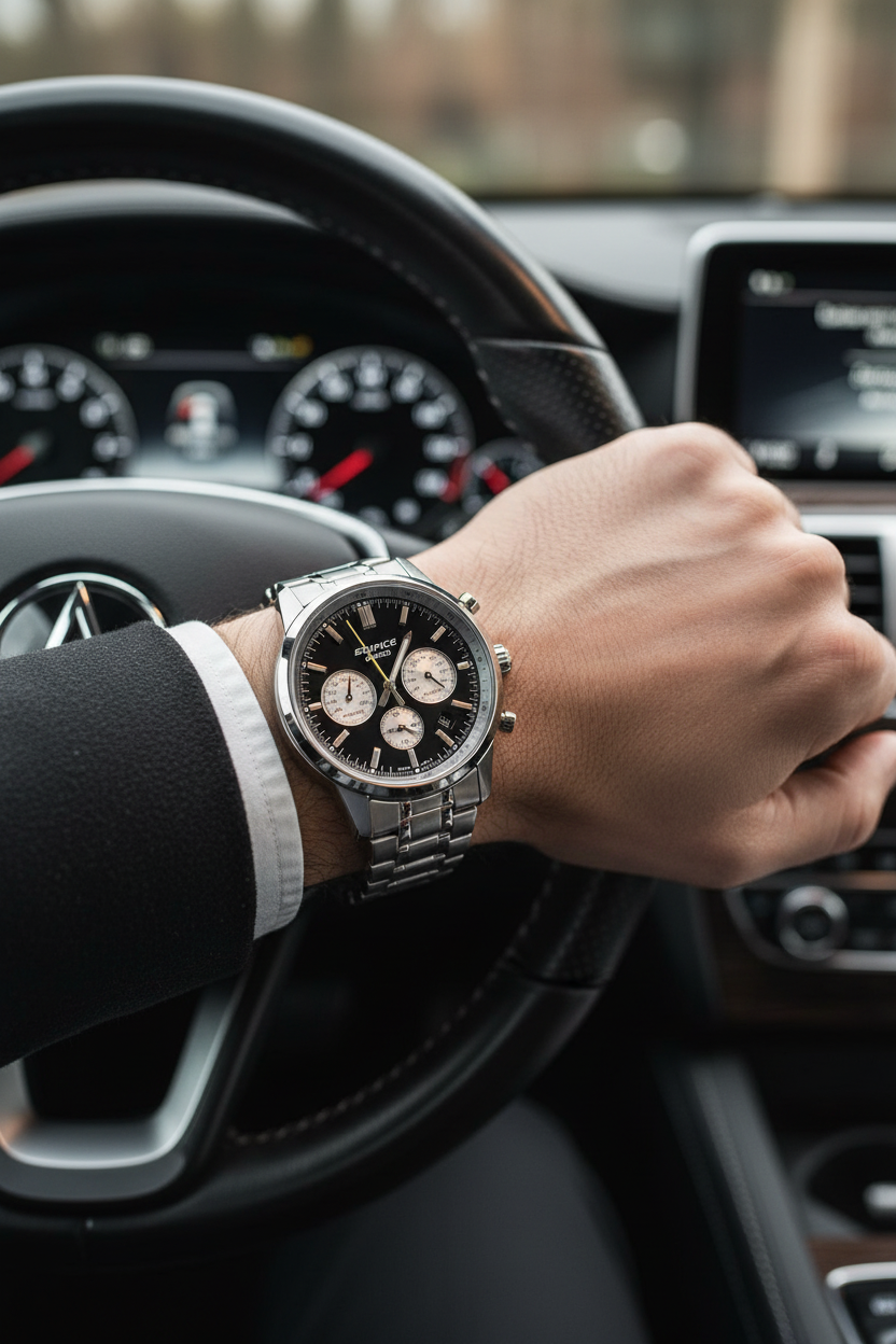 Reloj Casio Edifice EFR-575D-1A Plateado