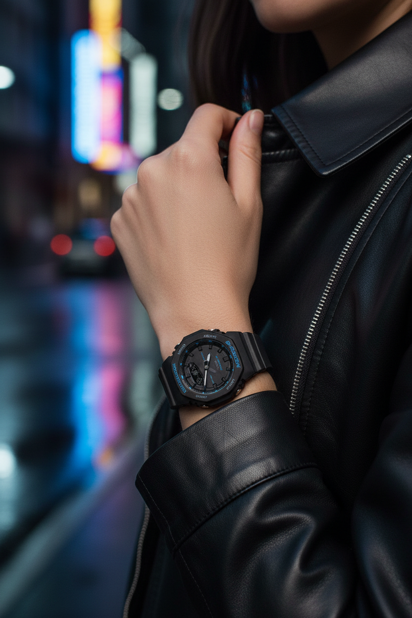 Reloj Casio G-Shock GMA-P2100BA-1A Negro