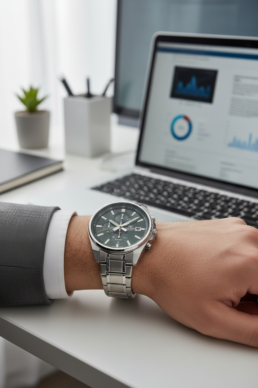 Reloj Casio Edifice EFV-610D-3CVU Verde