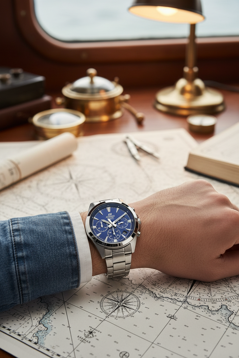 Reloj Casio Edifice EFV-630D-2AVU Azul