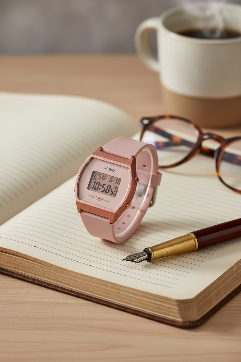 Reloj Casio LW-204-4A Rosado