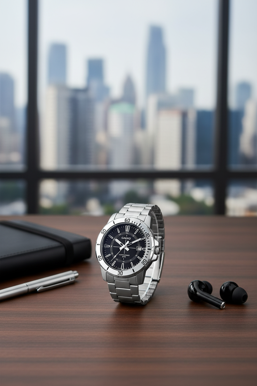 Reloj Casio MTP-VD01D-1CVU Negro
