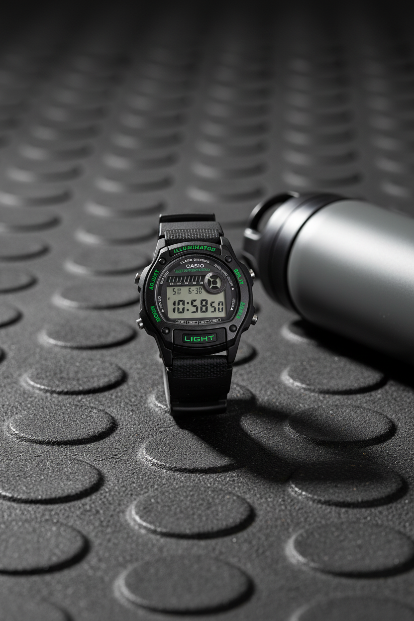 Reloj Casio W-220H-1A3V Negro