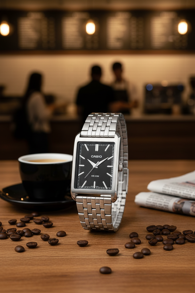 Reloj Casio MTP-B215D-1AV Negro
