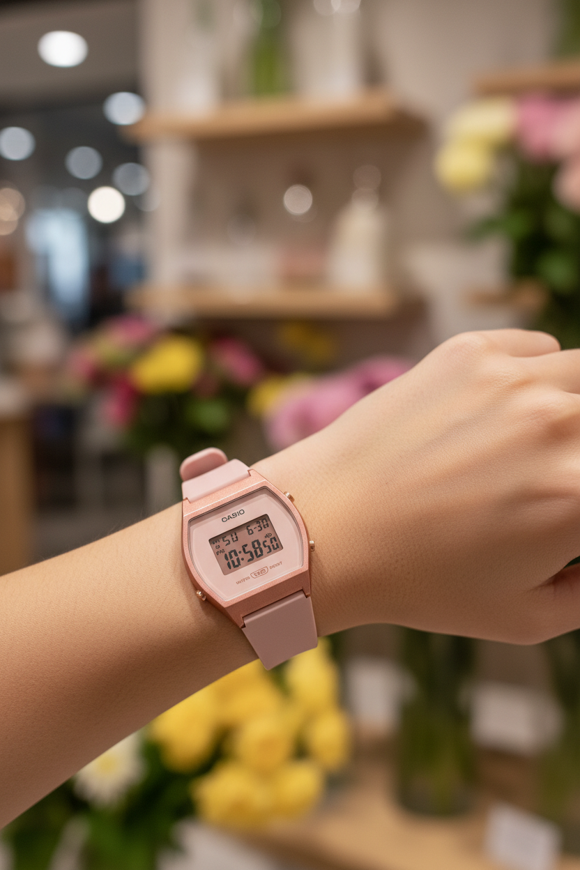 Reloj Casio LW-204-4A Rosado