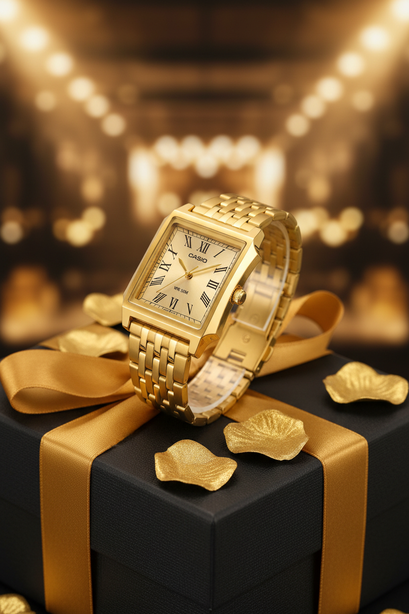 Reloj Casio MTP-B190G-9BV Dorado