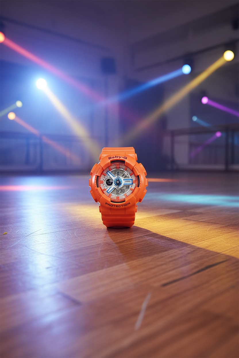Reloj Casio Baby-G BA-110SN-4A Naranja