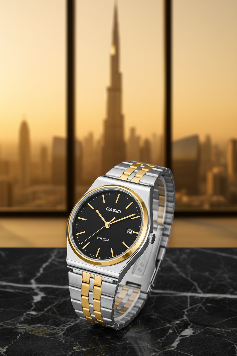 Reloj Casio MTP-B145SG-1AV Negro